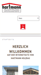 Mobile Screenshot of hartmann-holzbau-hessen.de